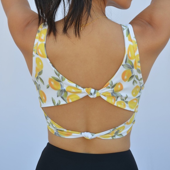 Strut This Cosmo Lemoncello Sports Bra - Picture 2 of 6